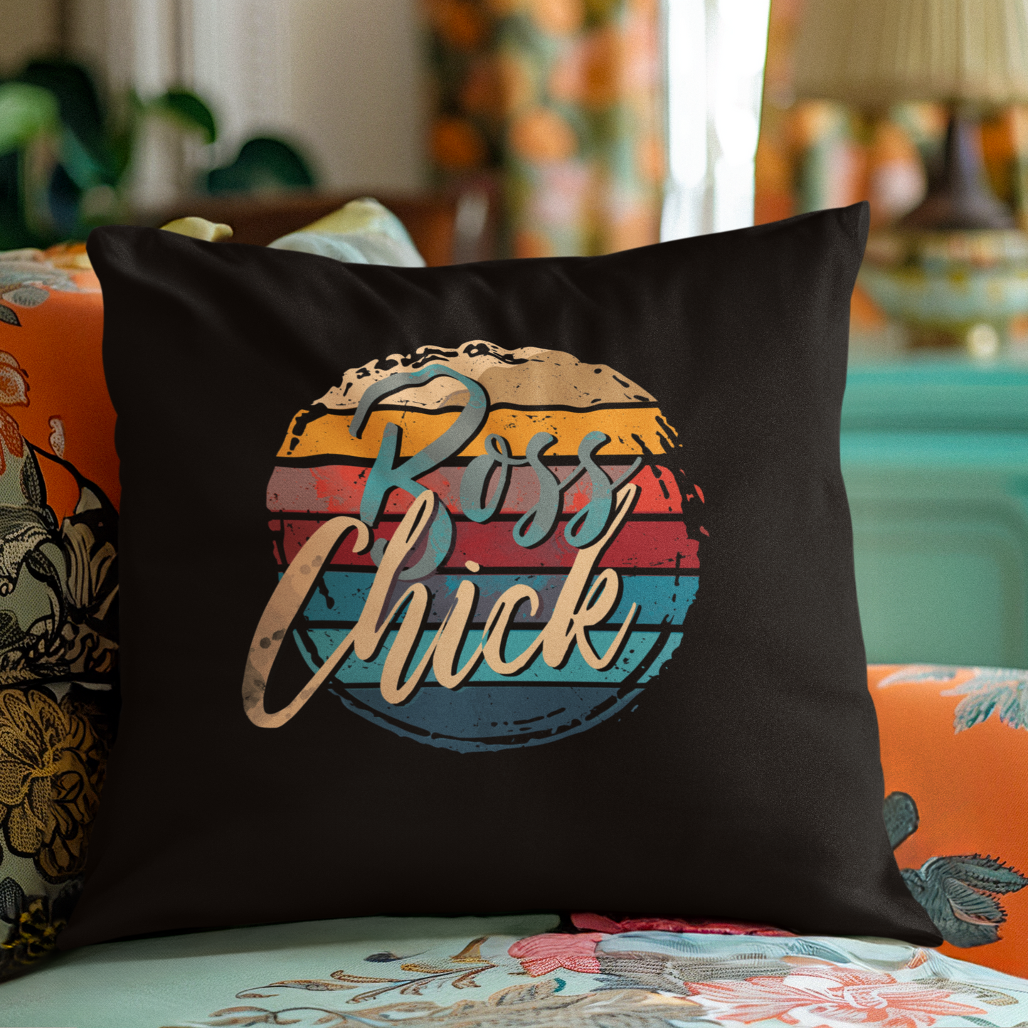 Dream It, Achieve It - Boss Chick - Square Pillow