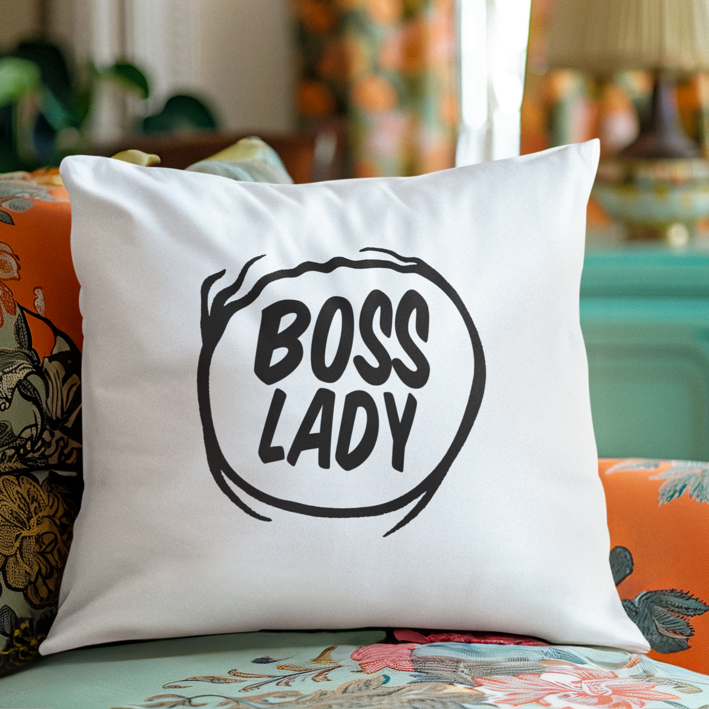 Own the Spotlight - Boss Lady - Square Pillow