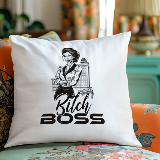 Unstoppable Queen Energy - Boss  Bitch Fiona - Square Pillow