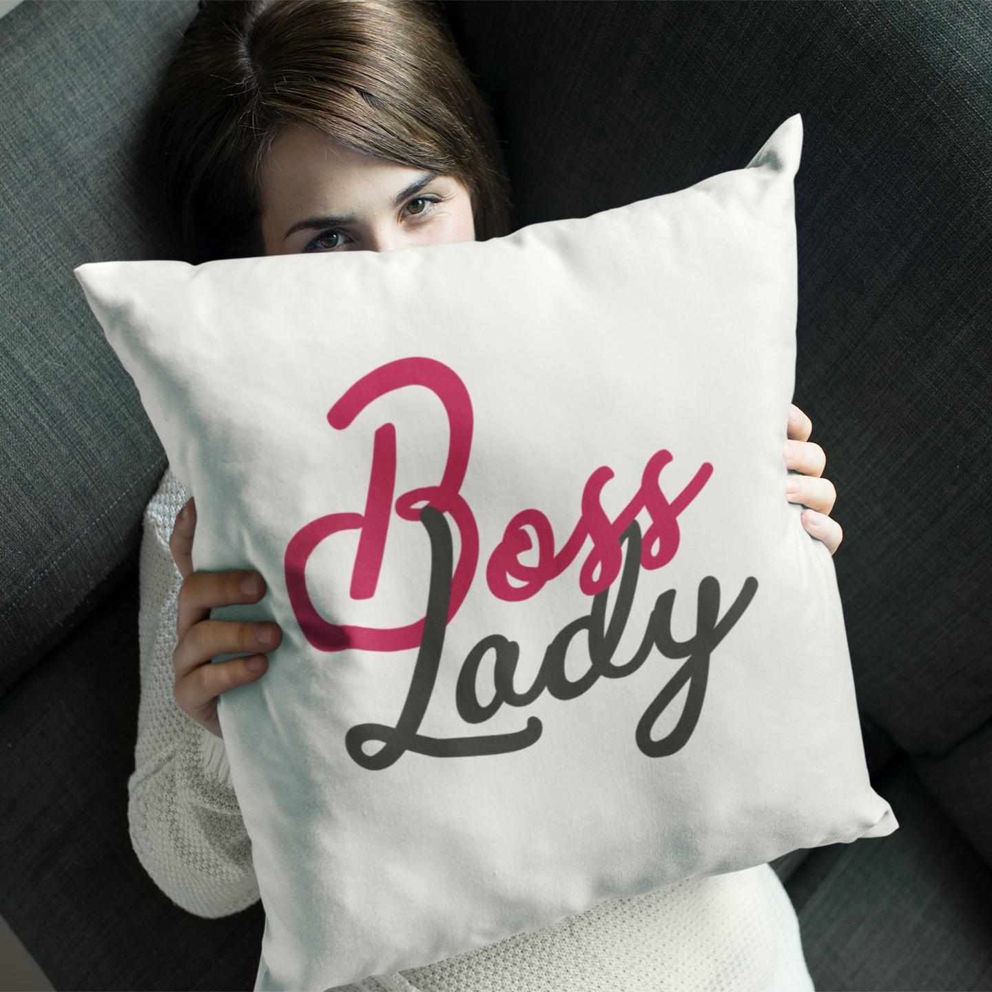 Independent and Thriving - Boss Lady - Square Pillow