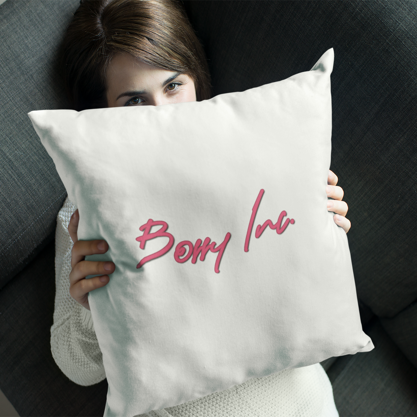Built by Me - Bossy Inc - Square Pillow